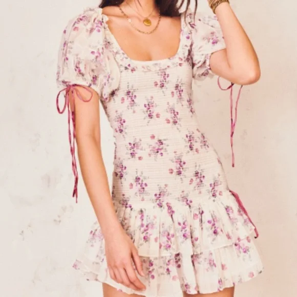 LOVESHACKFANCY CLASSIC DRESS